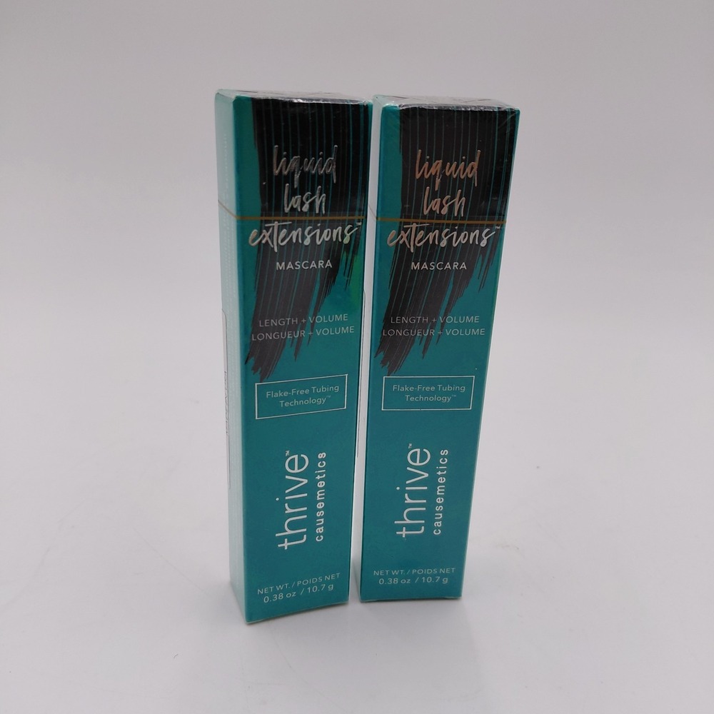 Thrive Causemetics Liquid Lash Extension Mascara Brynn Black 0.38oz Two Pack